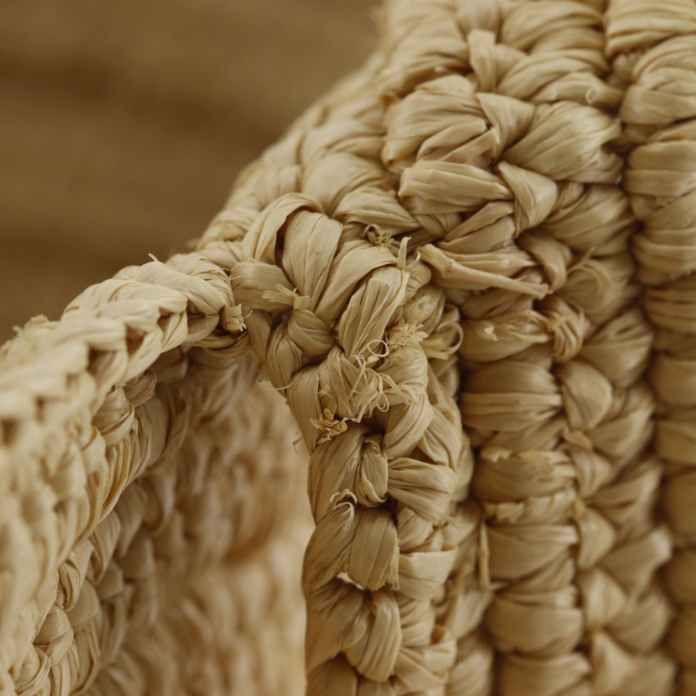 Loewe Bunny Basket Handbag, A223S17X01, Raffia x Calfskin, Made in Madagascar... - Picture 11 of 16